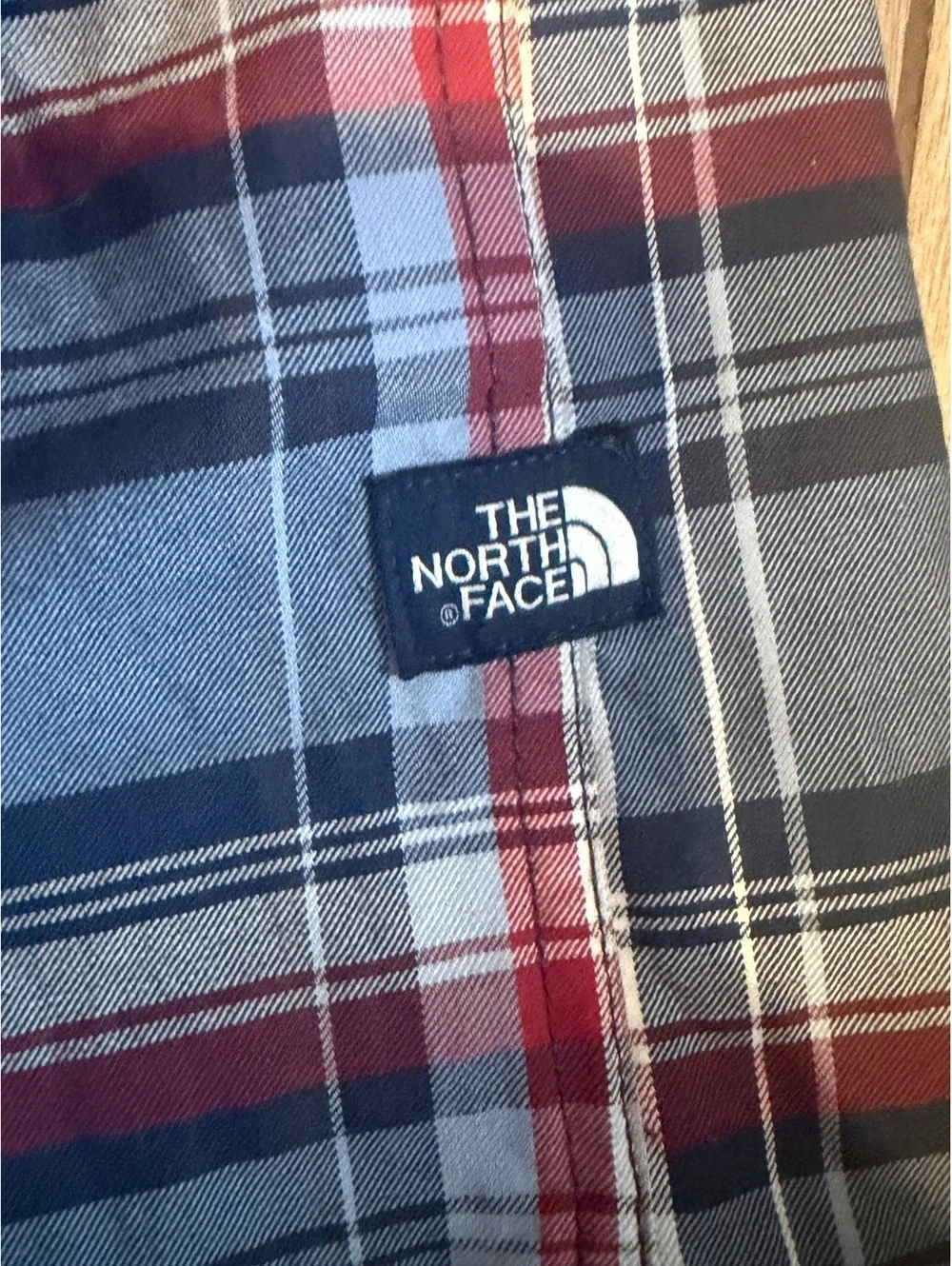 The North Face Men's Large Plaid Button-Up Shirt